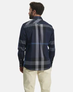 Online 100% Katoenen Ferris Overhemd Heren Shirts