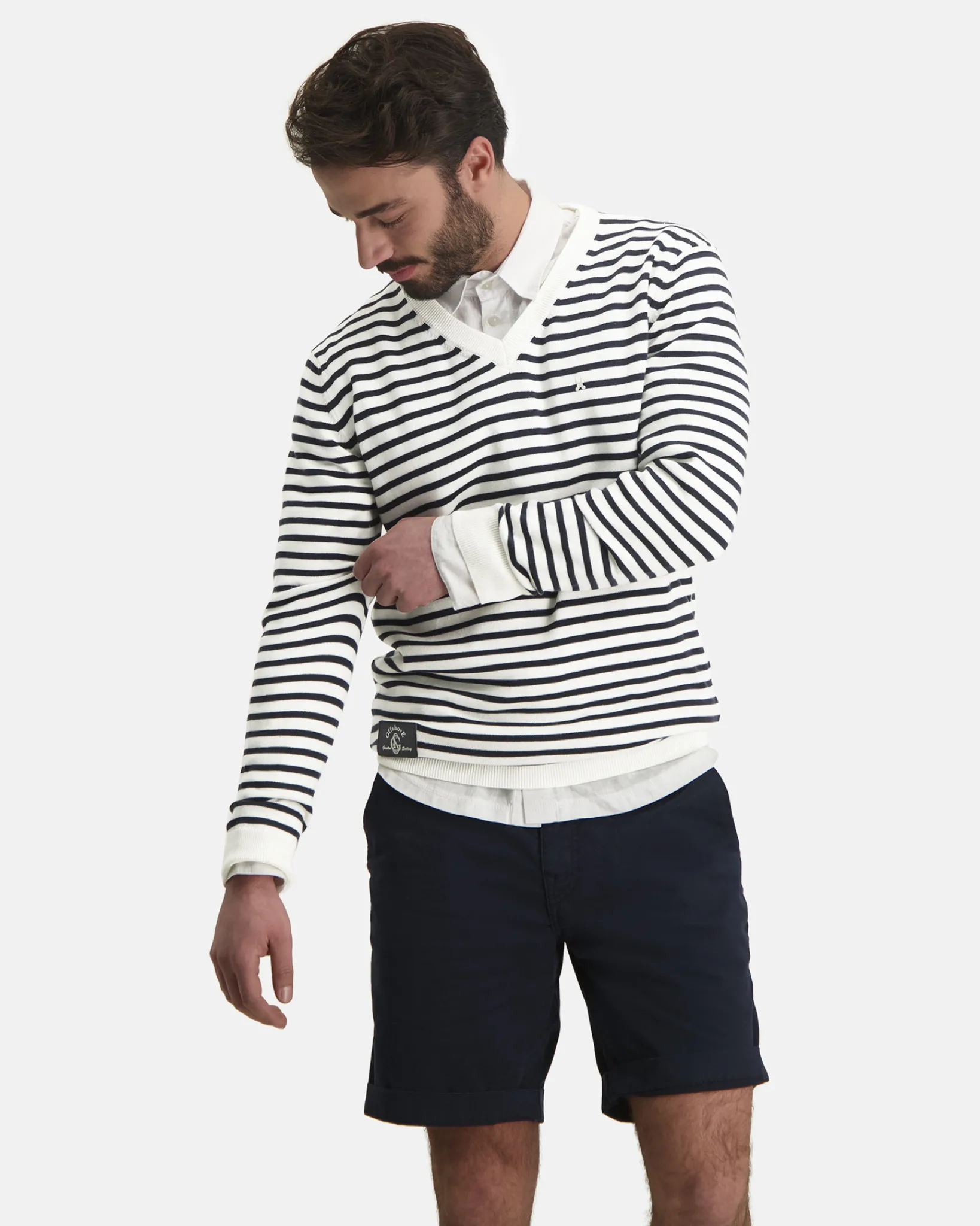 Sale Baldie V-Hals Trui Heren Truien En Sweaters