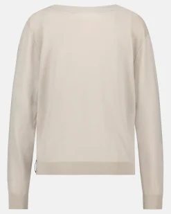 Outlet De Antistatische Merino Wool Amalfi Trui Met V-Hals Dames Truien En Sweaters