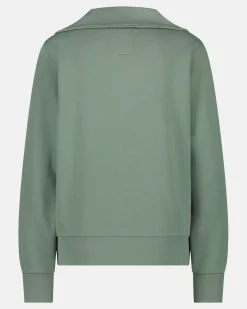 Hot De Retro Capris Full Zip Sweater Dames Truien En Sweaters