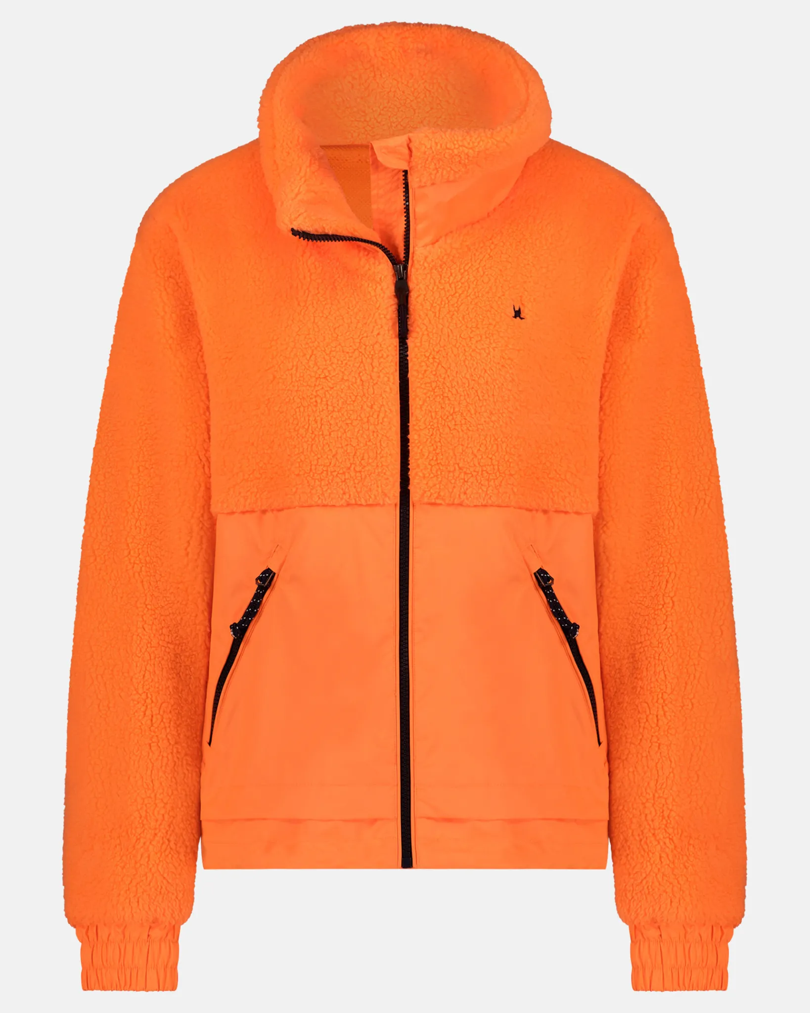 Sale Fabric-Mix Fleece Jacket Laser Dames Fleece & Softshell