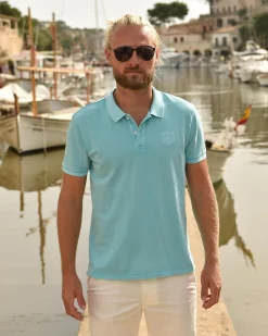 Sale Garment Dye Whip Polo Heren Polo'S En T-Shirts