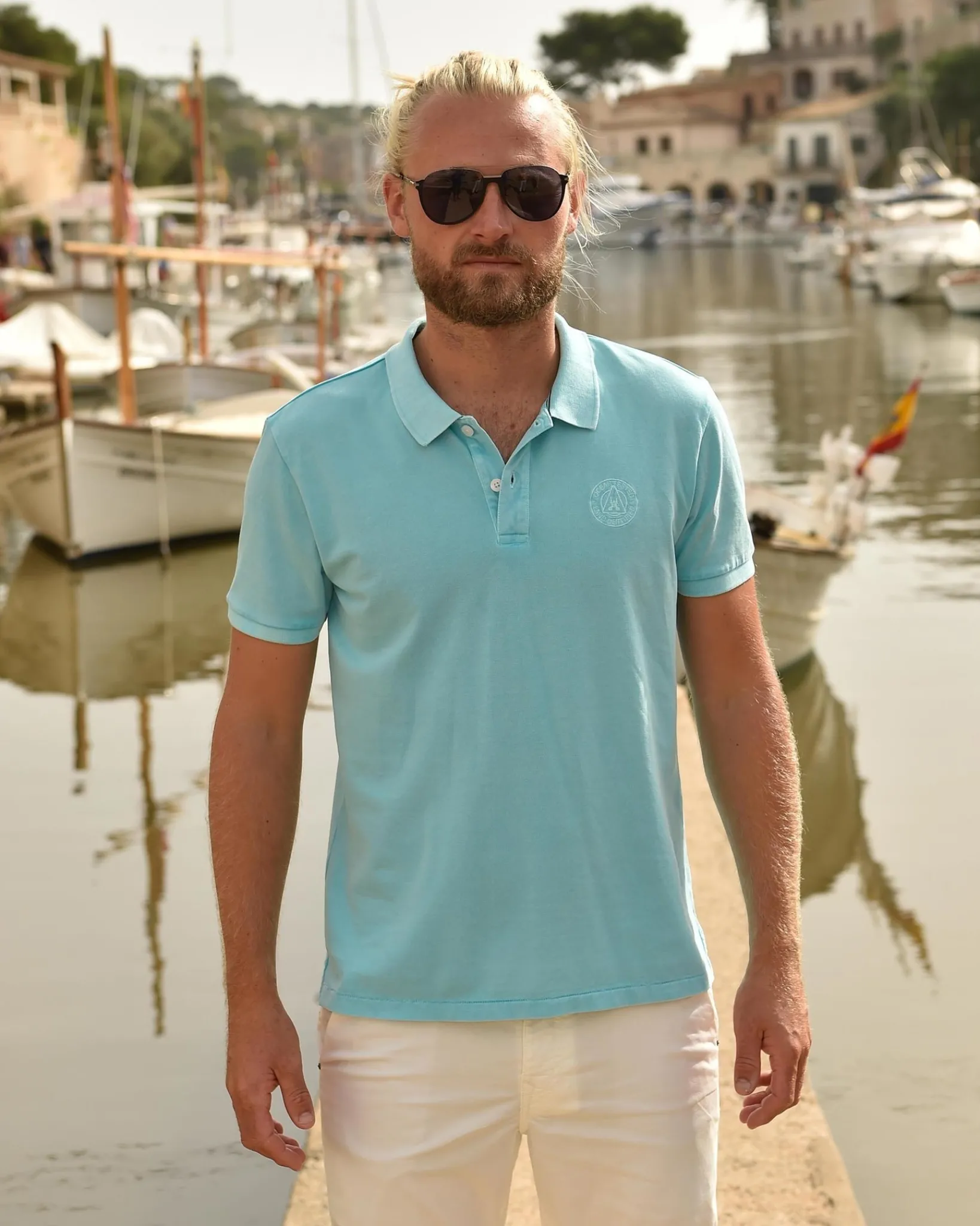 Sale Garment Dye Whip Polo Heren Polo'S En T-Shirts