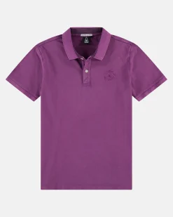 Clearance Garment Dye Whip Polo Heren Polo'S En T-Shirts