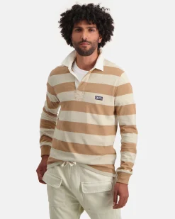 Outlet Gestreepte Rugby Shirt Soap Heren Polo'S En T-Shirts