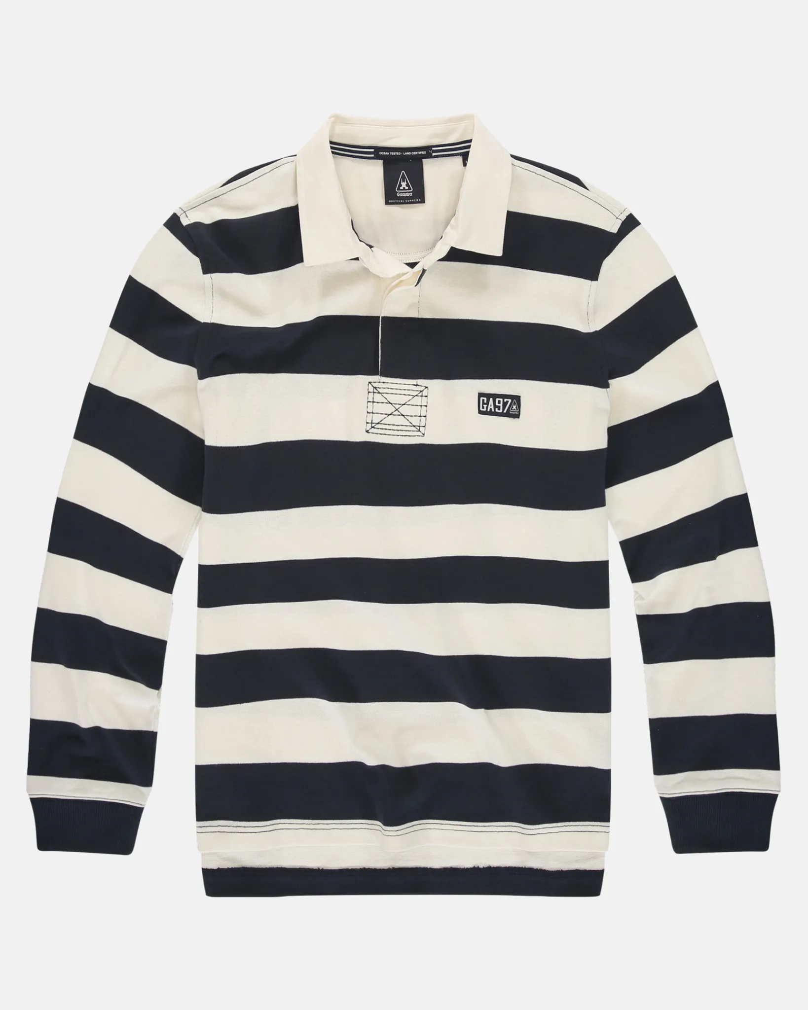 Hot Gestreepte Rugby Shirt Soap Heren Polo'S En T-Shirts