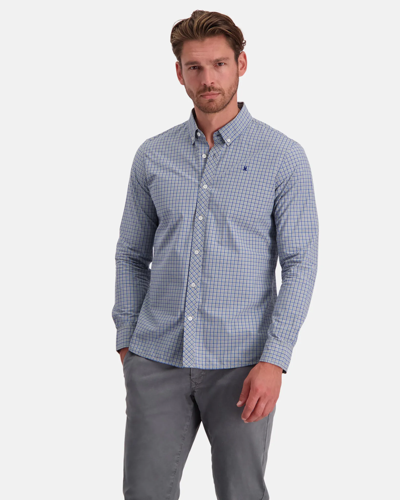 Outlet Het Geweven Lichtgewicht Jesse-Shirt Heren Shirts