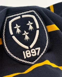 Online Het Klassieke Gebreide Rugbyshirt Van 100% Katoen Heren Polo'S En T-Shirts