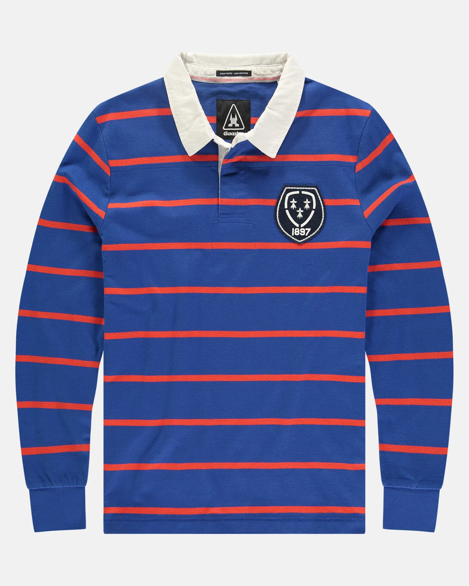 Het Klassieke Gebreide Rugbyshirt Van 100% Katoen Heren Polo'S En T-Shirts