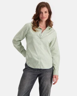 Het Licht Geweven Waverly Blouse Dames Blouses