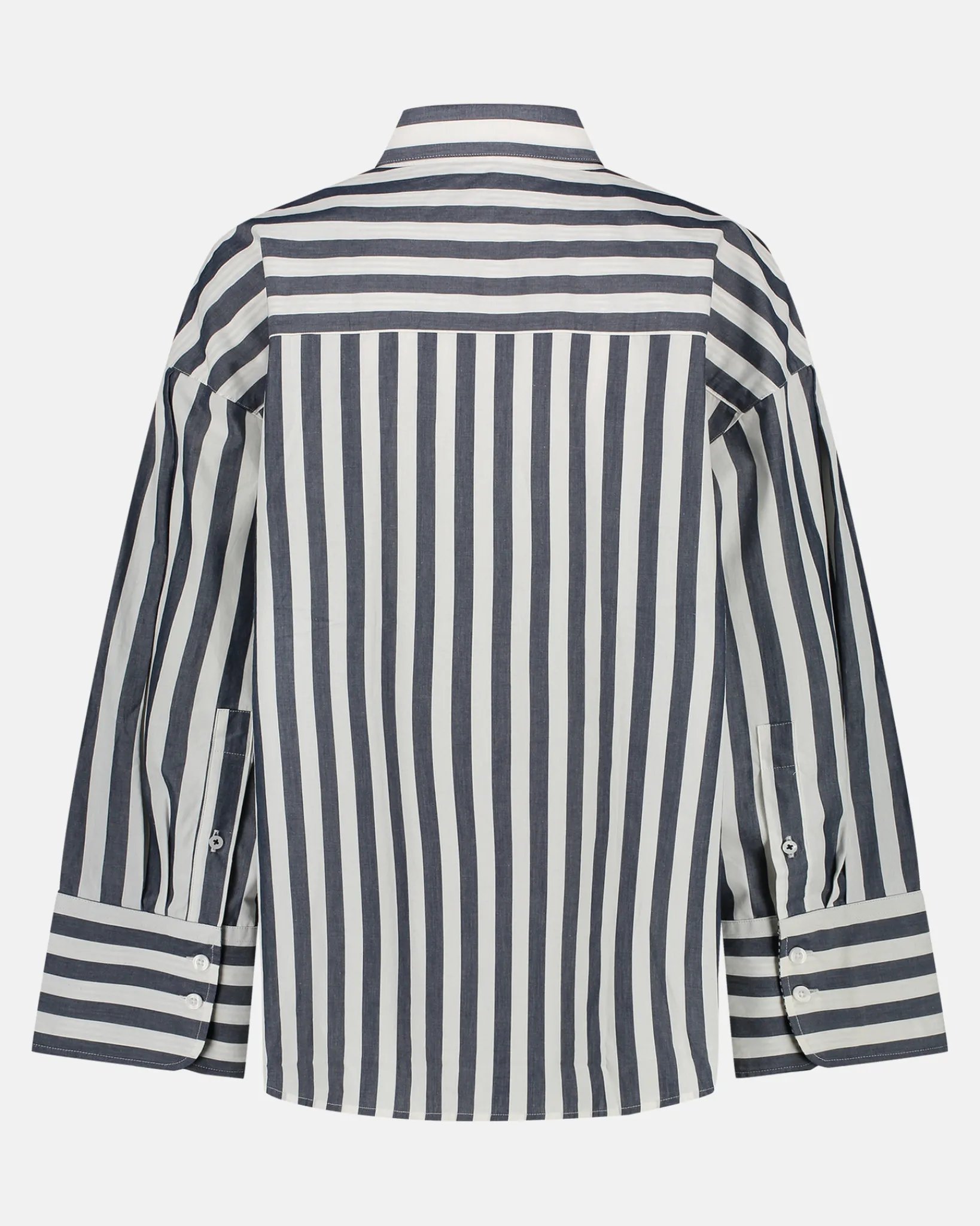 Sale Klassiek Gestreepte Olivia Blouse Van 100% Katoen Dames Blouses