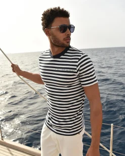 Clearance Klassiek Gestreepte Williamson T-Shirt Heren Polo'S En T-Shirts