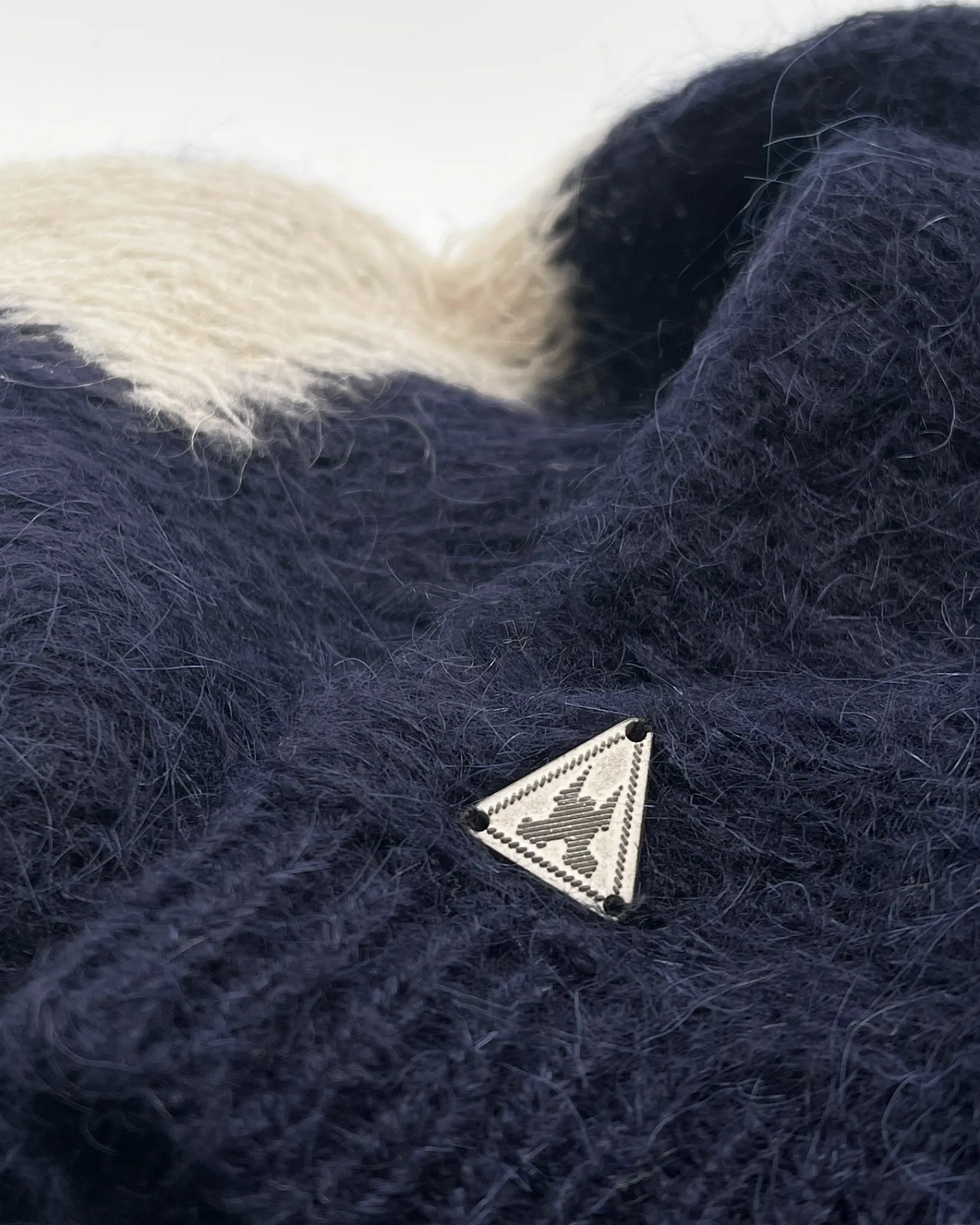 Mohairmix Gemeleerde Trui Palmetta Dames Truien En Sweaters