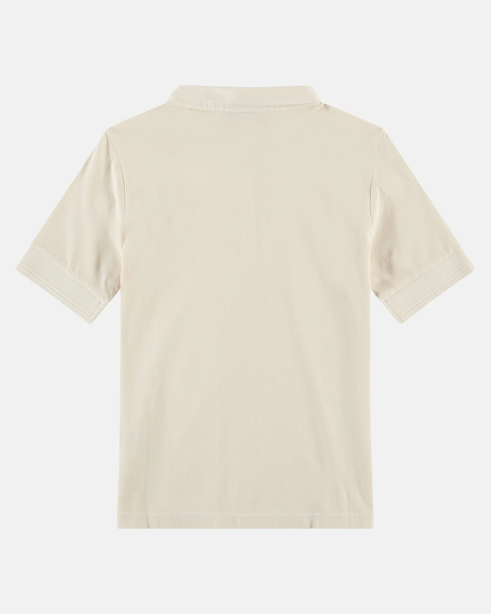 New Monica Polo Met Geweven Kraag Dames Polo'S En T-Shirts