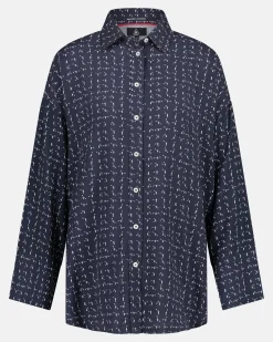 Sale Olivia Flag Boyfriend Shirt Dames Blouses