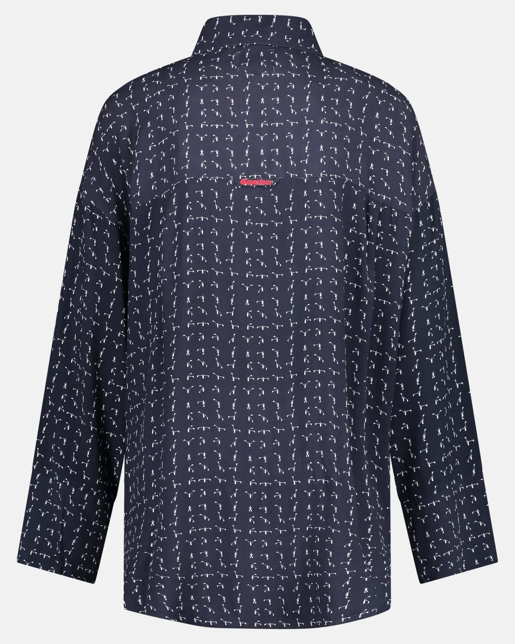 Sale Olivia Flag Boyfriend Shirt Dames Blouses