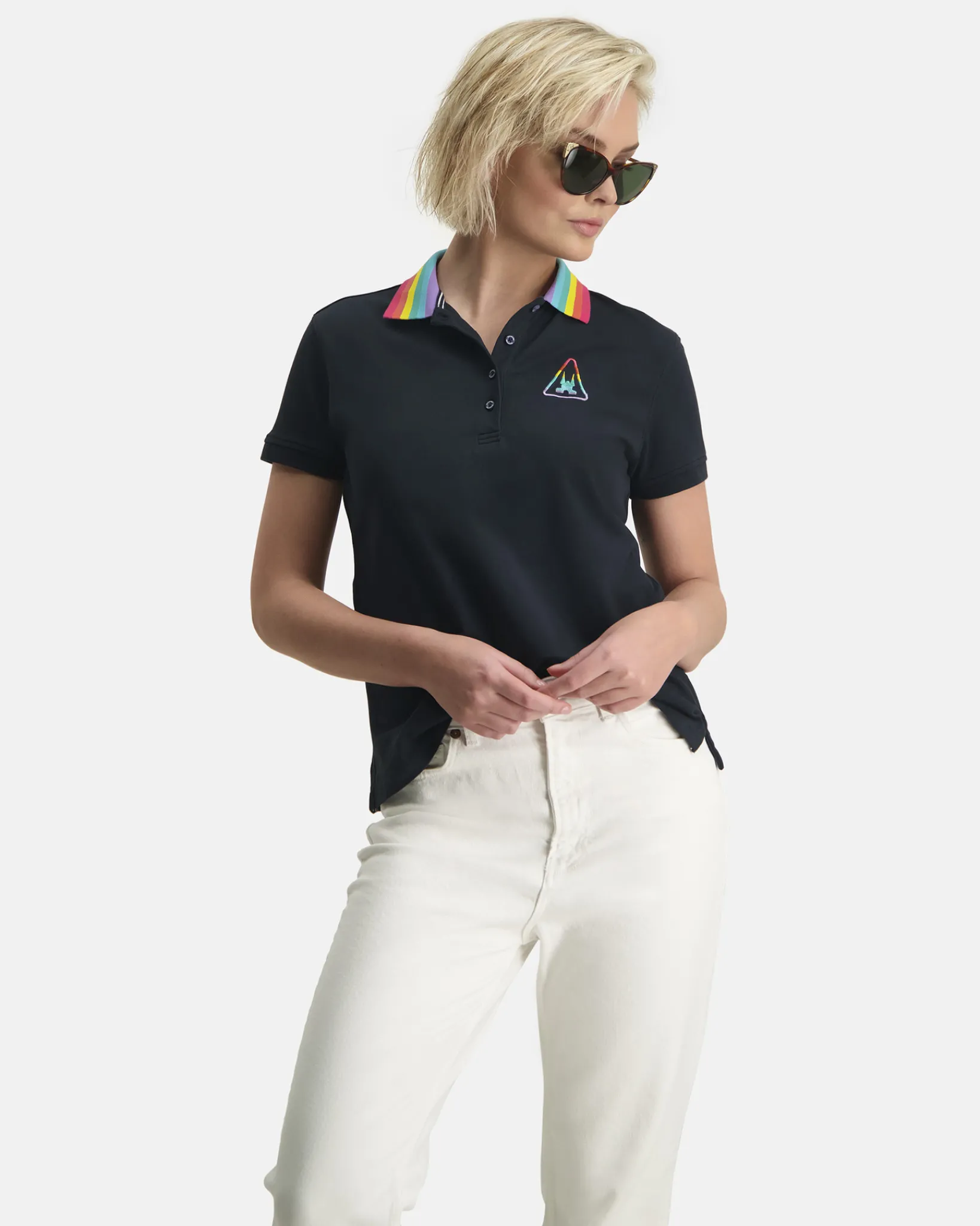 New Rainbow Polo Dames Polo'S En T-Shirts