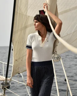 Best Stijlvolle Gebreide Polo Kady Dames Polo'S En T-Shirts