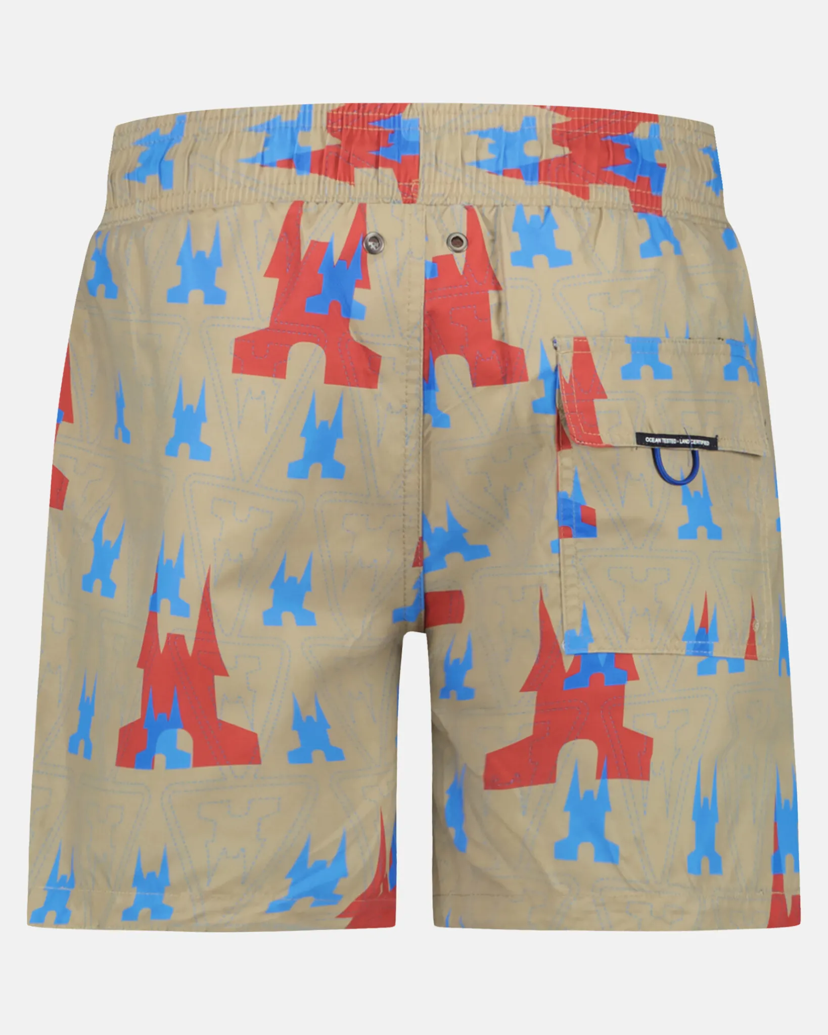 New Tahiti Zwembroek Met All-Over Print Heren Zwemkleding