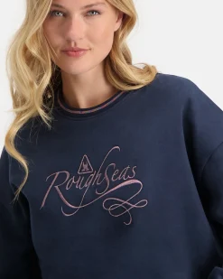 Hot Trui Equator Met Glitter Branding Dames Truien En Sweaters