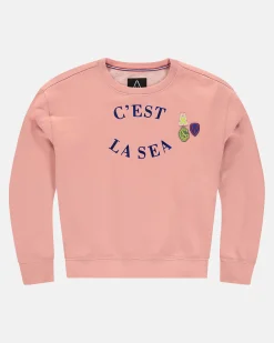 Online Vintage Katoenen Sweater Venice Beach Dames Truien En Sweaters