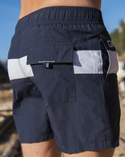 Online Zwemshort Port Met Colorblock Heren Zwemkleding